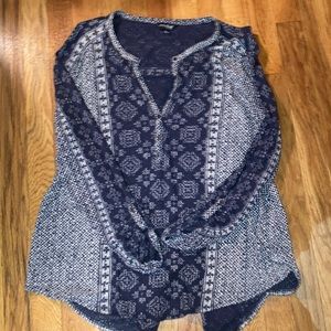 Womens Lucky Brand Blouse